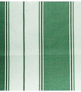 Tenda da sole in tessuto resistente cm 140x250 100% poliestere con anelli di. 2 VERDE e BIANCA