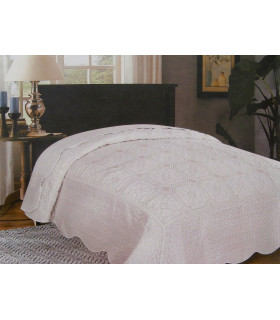 Copriletto Trapuntato Elegance con Imbottitura da 200 gr Misura 2 Piazze Matrimoniale cm 255x255 Dis 2