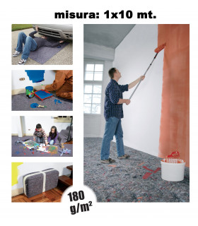 Telo Protettivo Copritutto da Imbianchino 10 x 1 mt