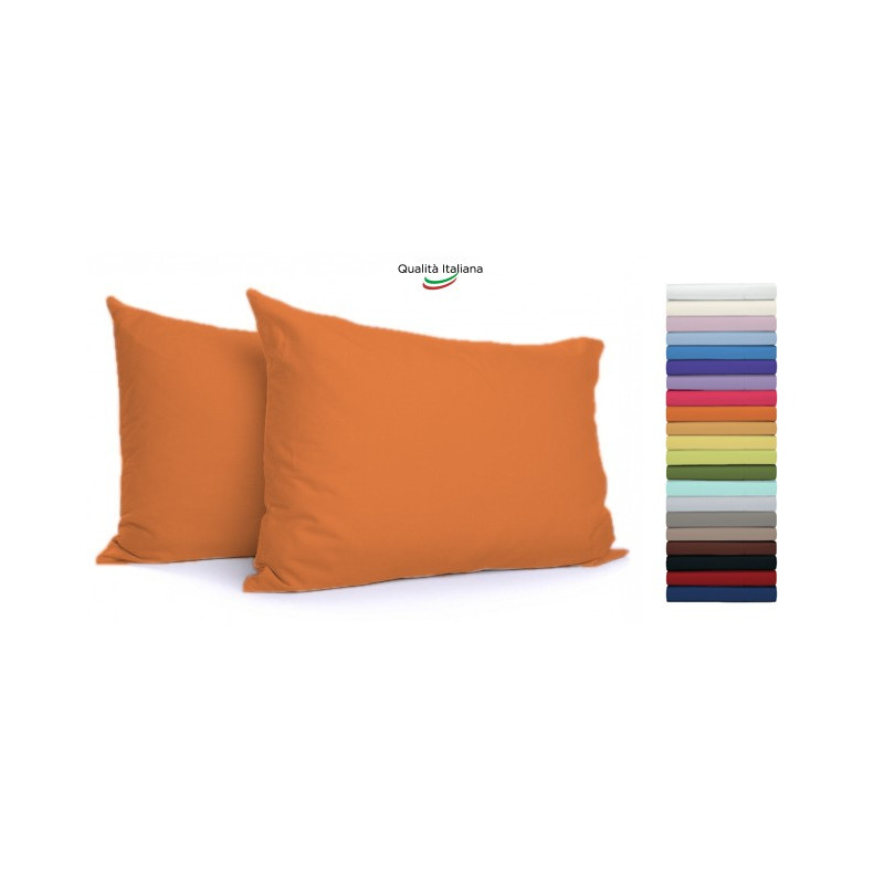 Joli Baby Federa 100% cotone Misura cm 60X40 colore BIANCO Made in Italy 57 fili al cm2