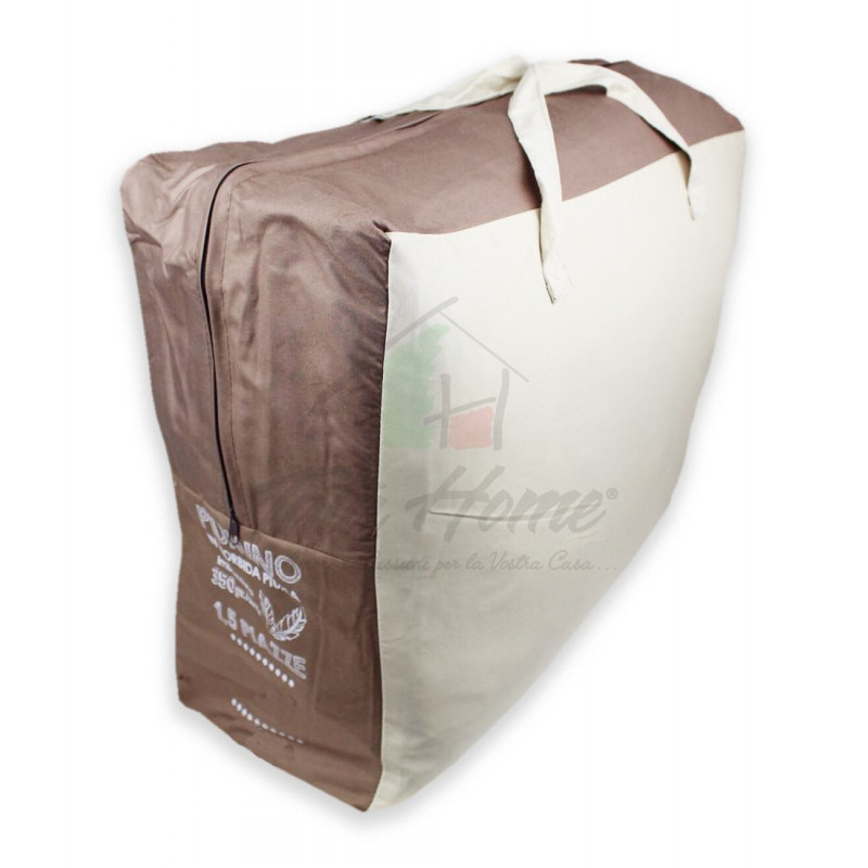Piumino Duvet 10% Piumino 90% Piuma d' Oca Double Face Invernale 350 gr/mq 5 Colori