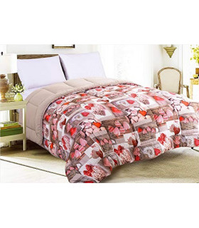 Hilary Trapunta Invernale Imbottita 350 gr/mq Stampata 100% Morbida Microfibra di Poliestere Misura Letto Singolo 1 Piazza 18