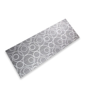 Passatoia Tappeto Runner da Cucina Gommato Fronte in Poliestere e Retro in PVC Antiscivolo Flessibile e Resistente Disegno in