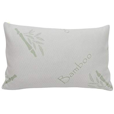 Coppia Copri Guanciali Federe Salva Cuscino Bamboo con Cerniera Laterale Misura 50x80 cm