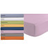 Tata Home Lenzuolo sotto in Microfibra con Angoli ed Elastico Misura Matrimoniale cm 180x200 Altezza Materasso cm 24 Colore R