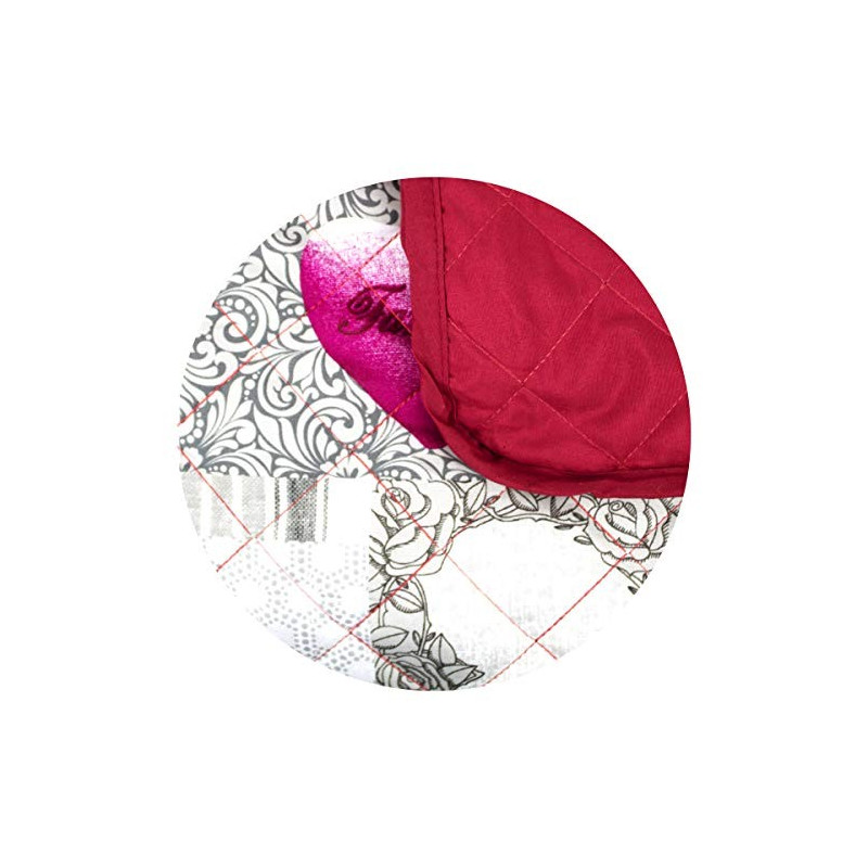 Tata Home Kino Misura Copripoltrona Fronte e Retro Copridivano Fronte e Retro Tessuto e Imbottitura in 100% Microfibra con El