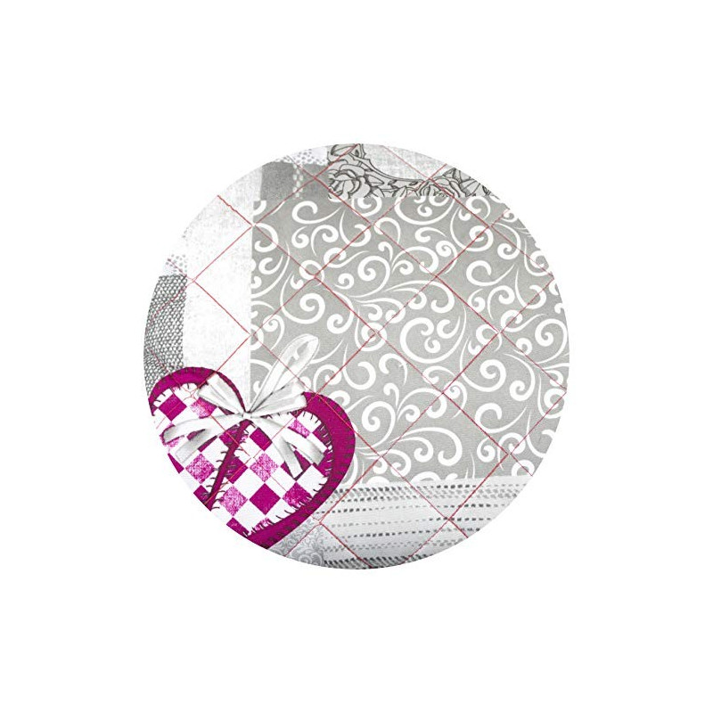 Tata Home Kino Misura Copripoltrona Fronte e Retro Copridivano Fronte e Retro Tessuto e Imbottitura in 100% Microfibra con El