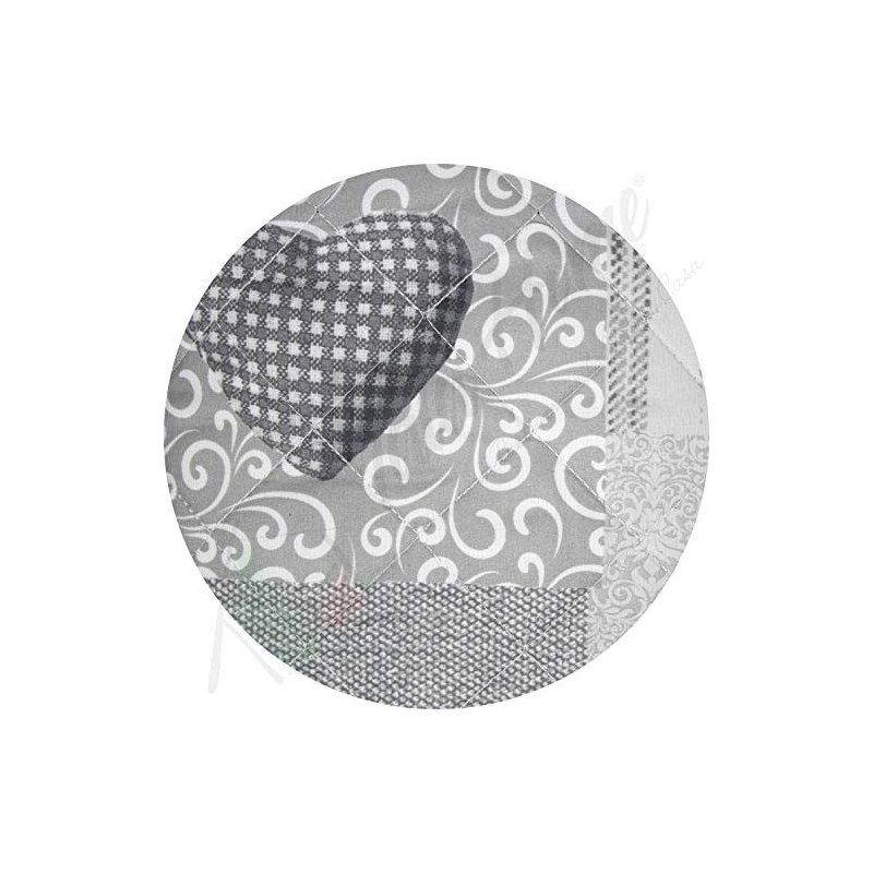 Tata Home Kino Misura Copripoltrona Fronte e Retro Copridivano Fronte e Retro Tessuto e Imbottitura in 100% Microfibra con El