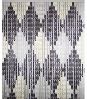 Tata Home Tenda Antimosche a Piastrine per Porta Finestra Moschiera a Pannello Misura 140 x 230 cm. Disegno 1