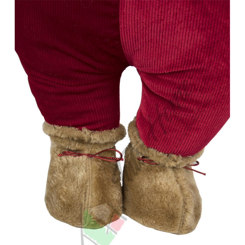 Tata Home Pupazzo Fermaporta Gnomo Elfo Nano Decorativo Misura Altezza 85 cm Dis. 2