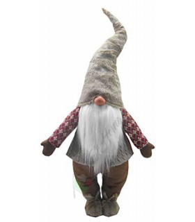 Pupazzo Fermaporta Gnomo Elfo Nano Decorativo Dis. 4 5 misure