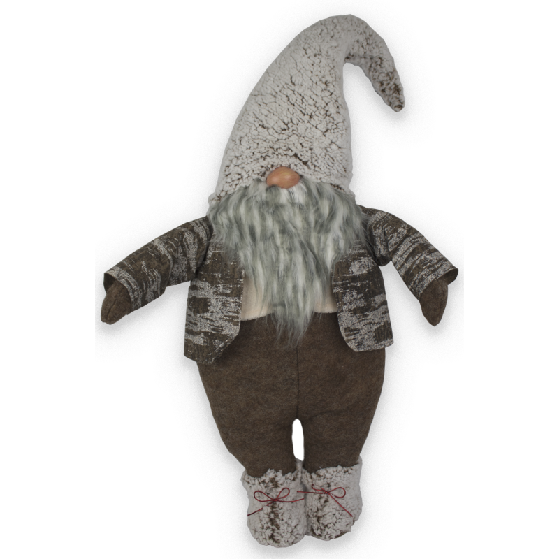 Tata Home Pupazzo Fermaporta Gnomo Elfo Nano Decorativo Misura Altezza 85 cm Dis. 4