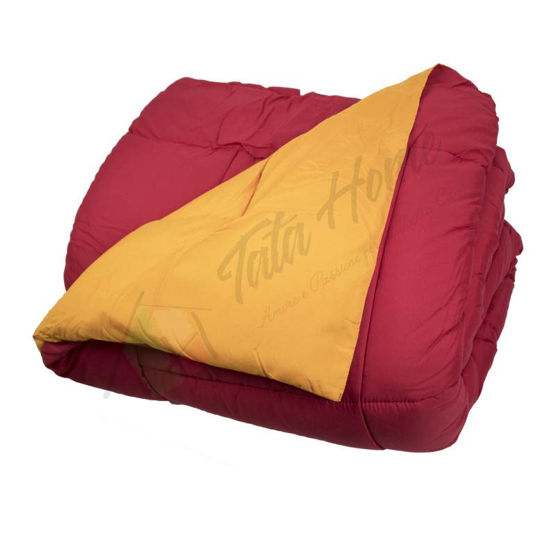 Trapunta Invernale Tinta Unita Double Face 350 gr/mq in microfibra 8 Colori Mod. J