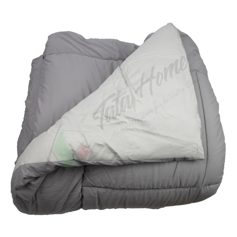 Trapunta Invernale Tinta Unita Double Face 350 gr/mq in microfibra 8 Colori Mod. J