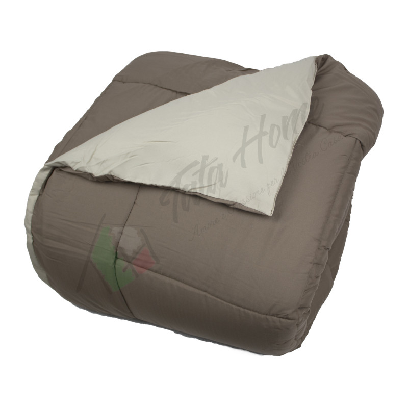 Trapunta Invernale Tinta Unita Double Face 350 gr/mq in microfibra 8 Colori Mod. J