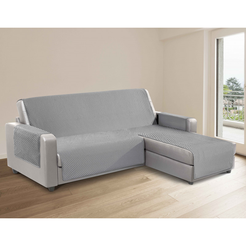 Copridivano con Penisola SINISTRA Universale Moderno MOD. Sphere Plus