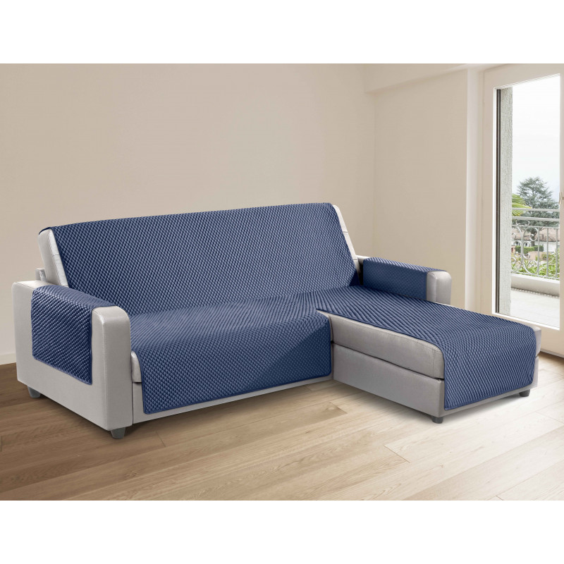 Copridivano con Penisola SINISTRA Universale Moderno MOD. Sphere Plus