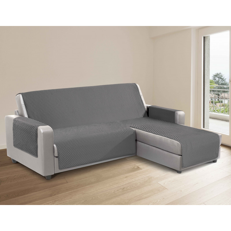 Copridivano con Penisola SINISTRA Universale Moderno MOD. Sphere Plus