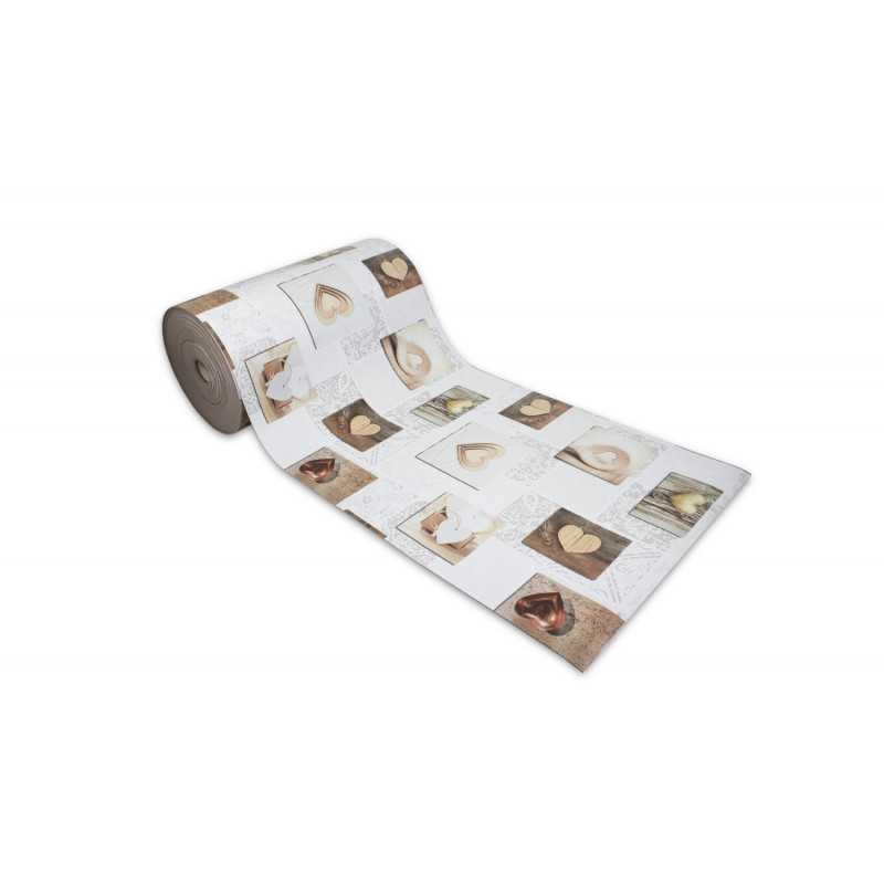 Tappeto Passatoia Cucina Antimacchia Antiscivolo in PVC