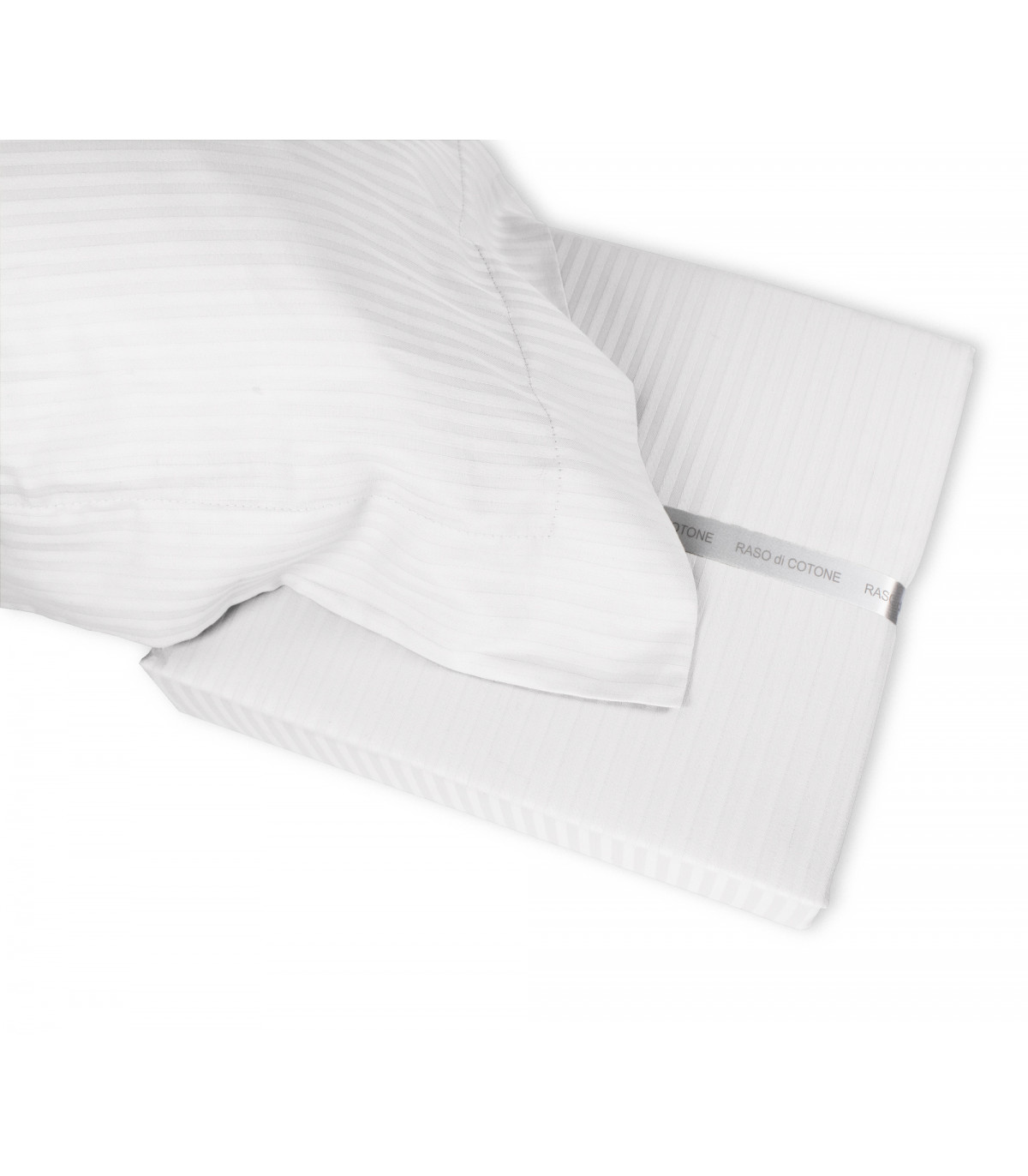 Completo Lenzuola RASO di COTONE Tinta Unita Matrimoniale 10 colori