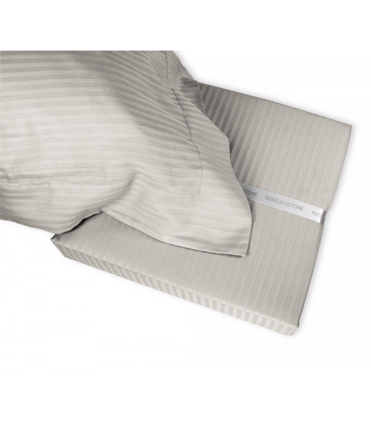 Completo Lenzuola RASO di COTONE Tinta Unita Matrimoniale 10 colori