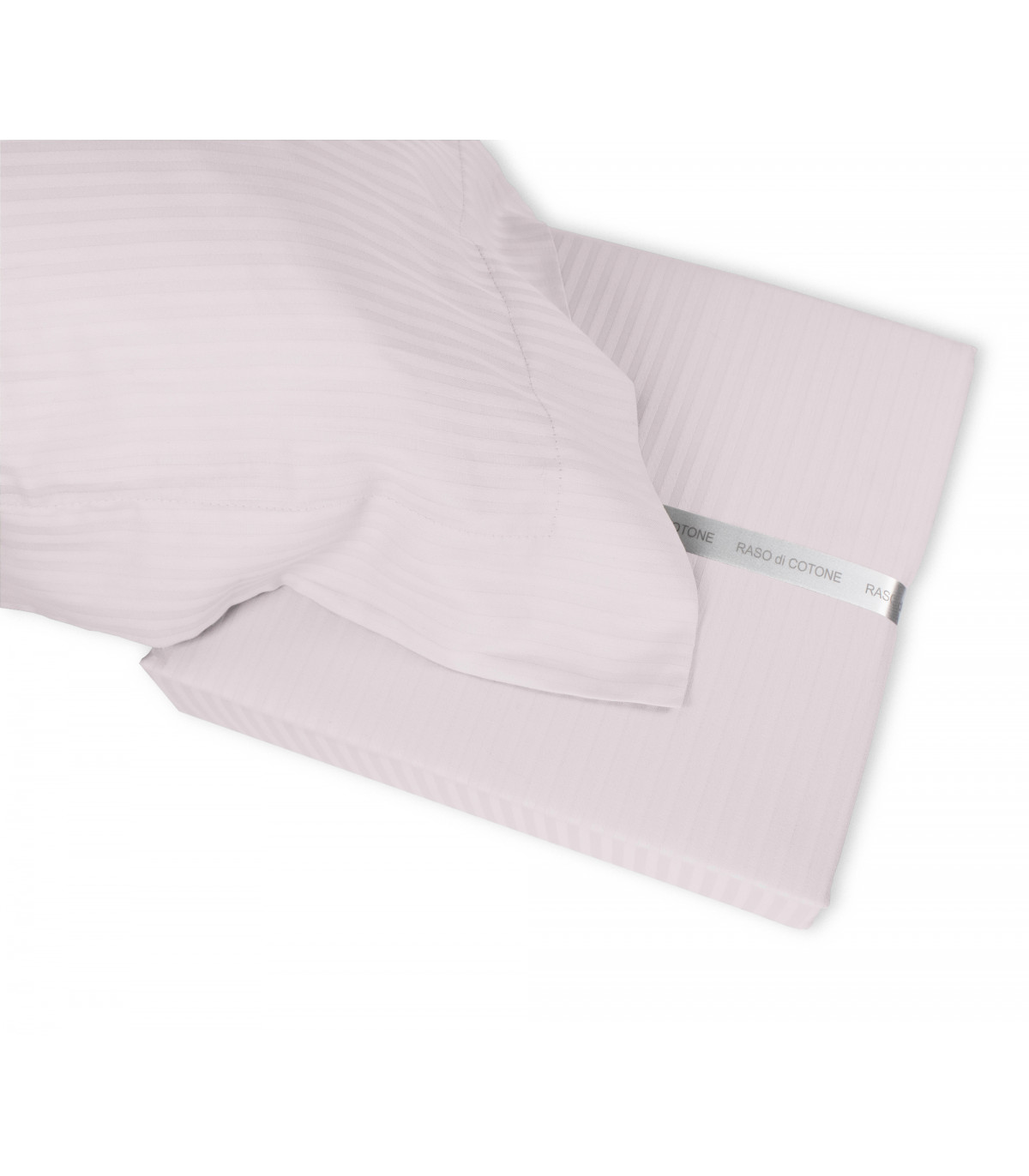 Completo Lenzuola RASO di COTONE Tinta Unita Matrimoniale 10 colori
