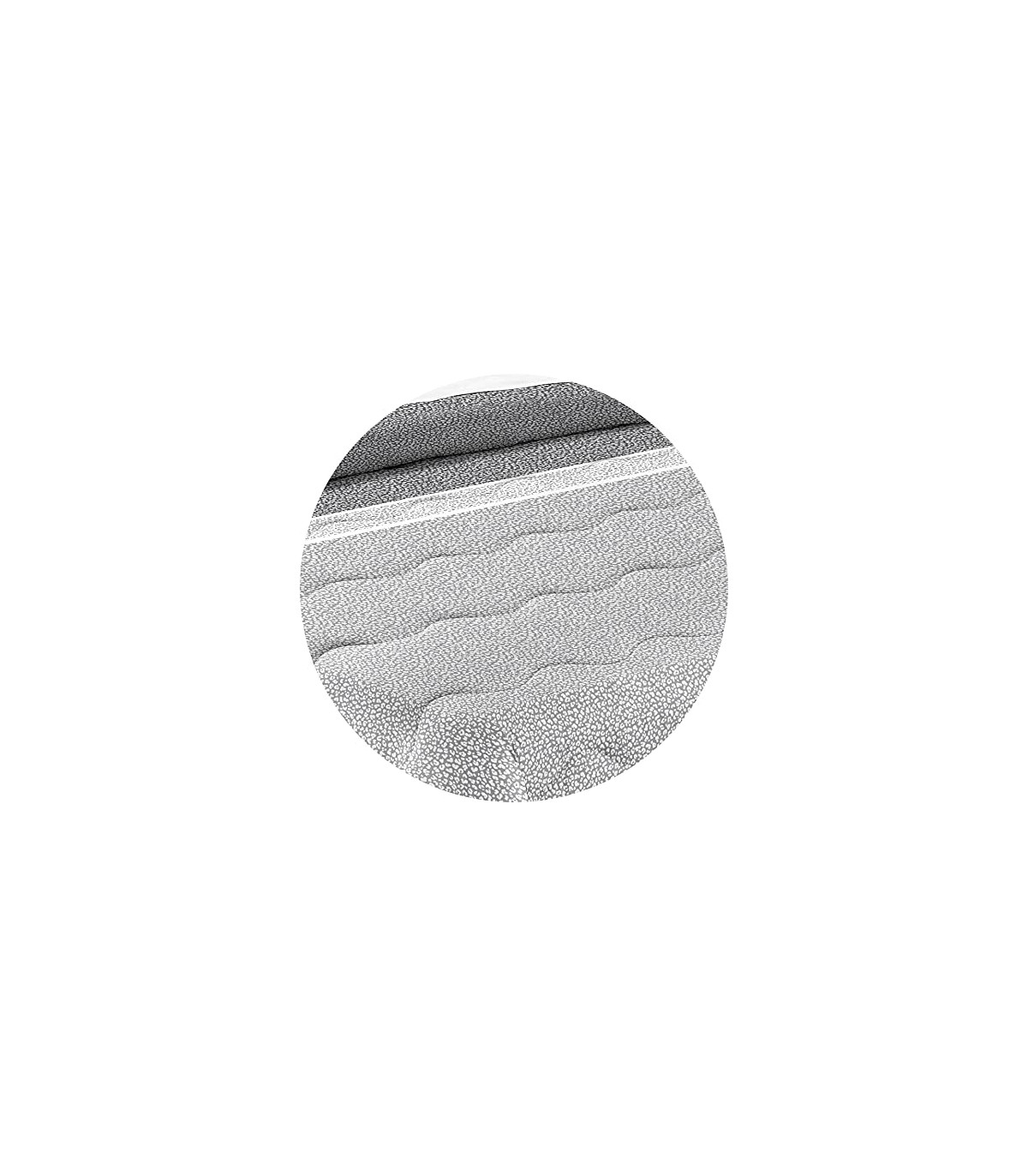 Copriletto Primaverile Estivo da 100 gr/mq Fantasia Elegante Maculata Made in Italy MOD. Borbon Grigio