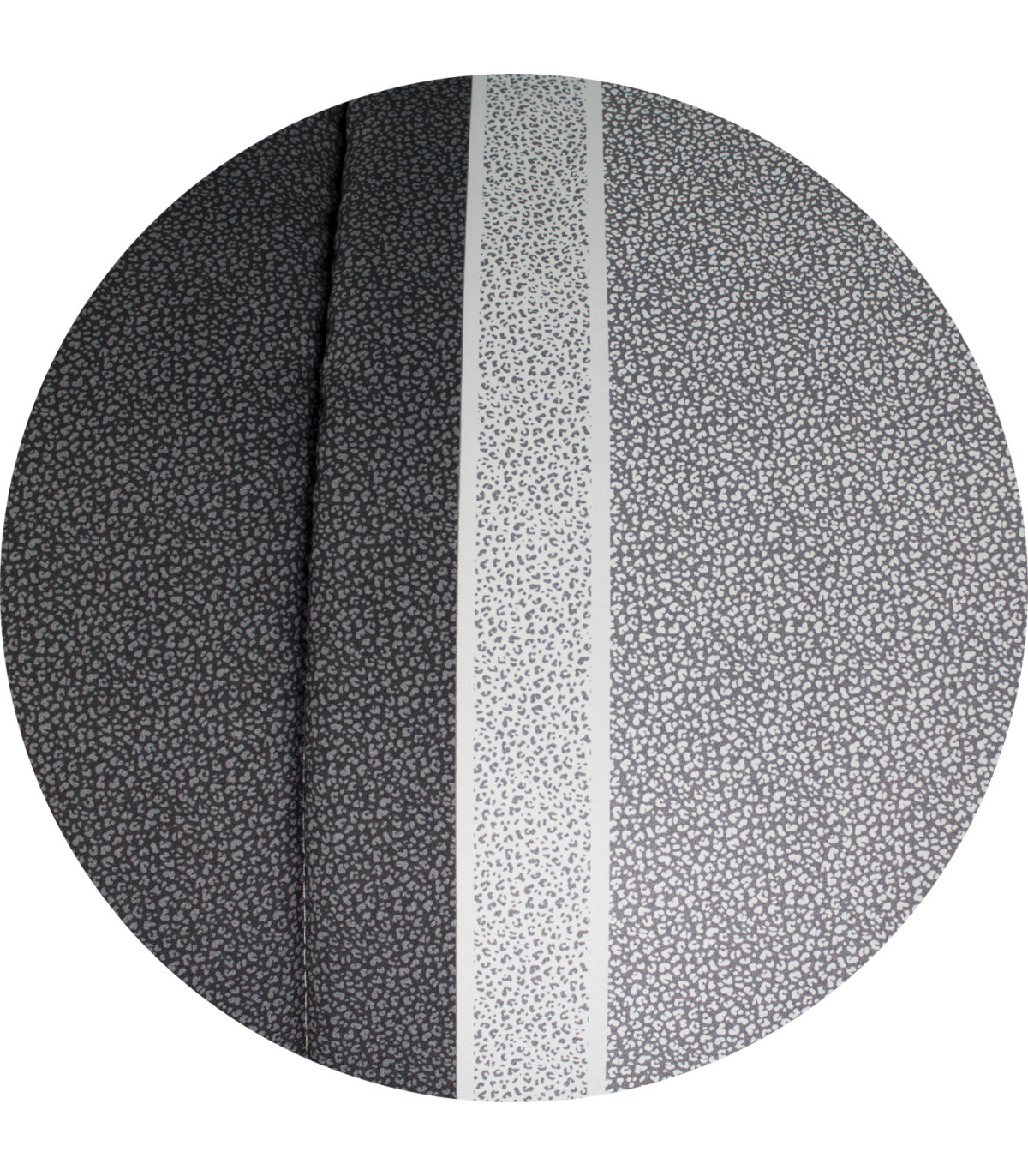 Copriletto Primaverile Estivo da 100 gr/mq Fantasia Elegante Maculata Made in Italy MOD. Borbon Grigio