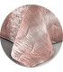 MELANIA Trapunta Invernale Imbottita 300 gr/mq Fantasia Mosaico Made in Italy Colore Rosa Cipria