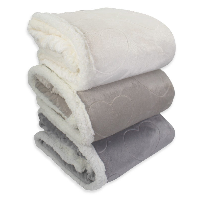 Tata Home Coperta Invernale Plaid da Divano in Caldo e Morbido