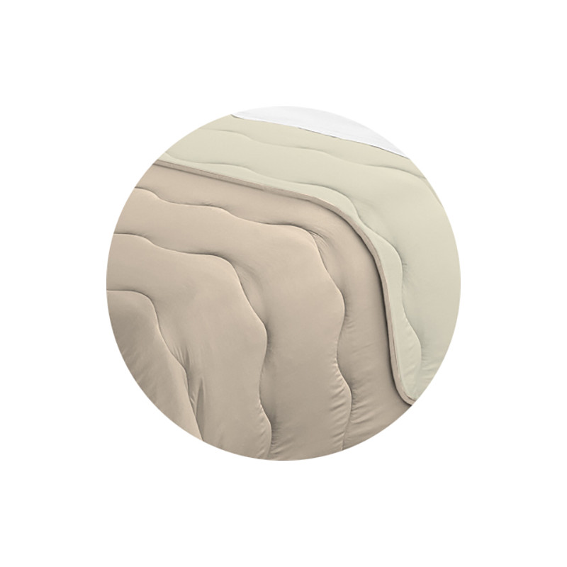 Trapunta Invernale Tinta Unita Double Face Made in Italy Bicolore MOD. D