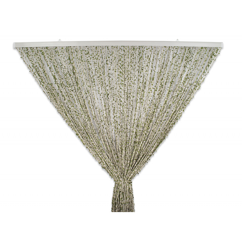 Tenda Antimosche a Foglie e Bamboo per Porta Finestra Moschiera a