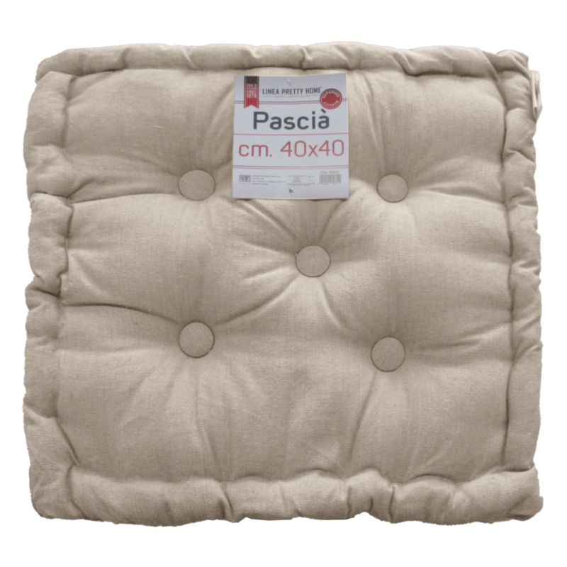 CuscinoMaterasso per Sedia da Interno ed Esterno Imbottito Misura 40x40x7 cm MOD. MATTONELLA