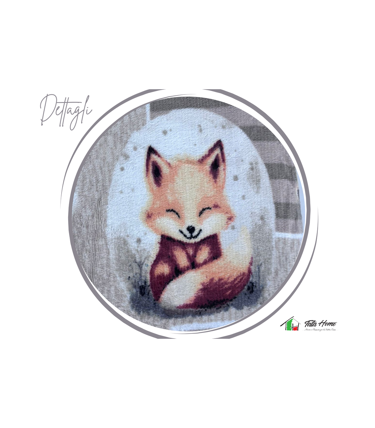 AMICI DEL BOSCO Plaid Divano Coperta Letto in caldo e morbido Pile da 340 gr mq con Retro Agnellato DIS.8