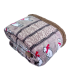 ORSO POLARE Plaid Divano Coperta Letto in caldo e morbido Pile da 340 gr mq con Retro Agnellato DIS.9