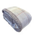 SCOZZESE BEIGE Plaid Divano Coperta Letto in caldo e morbido Pile da 340 gr mq con Retro Agnellato