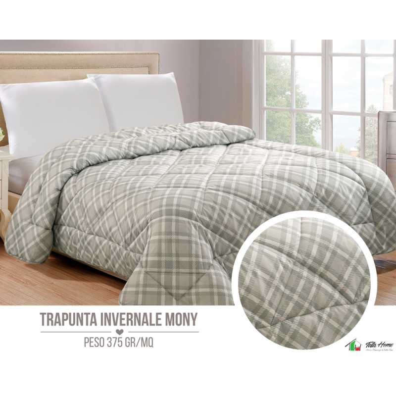 Tata Home Trapunta Invernale Animalier in Morbida e Calda