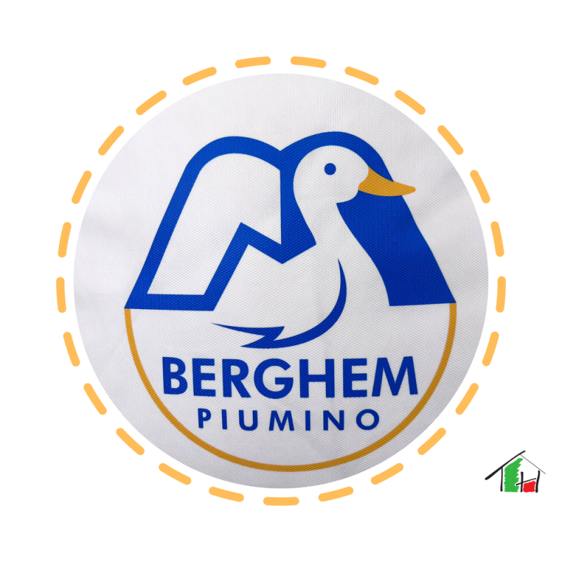 Piumino Winter in piumino d'oca al 50% e 50% Piumette disponibile in 3 misurazioni : singolo, piazza e mezza, matrimoniale.