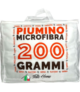 SPRING - Piumino 200 gr. in morbida microfibra di poliestere - 3 misure