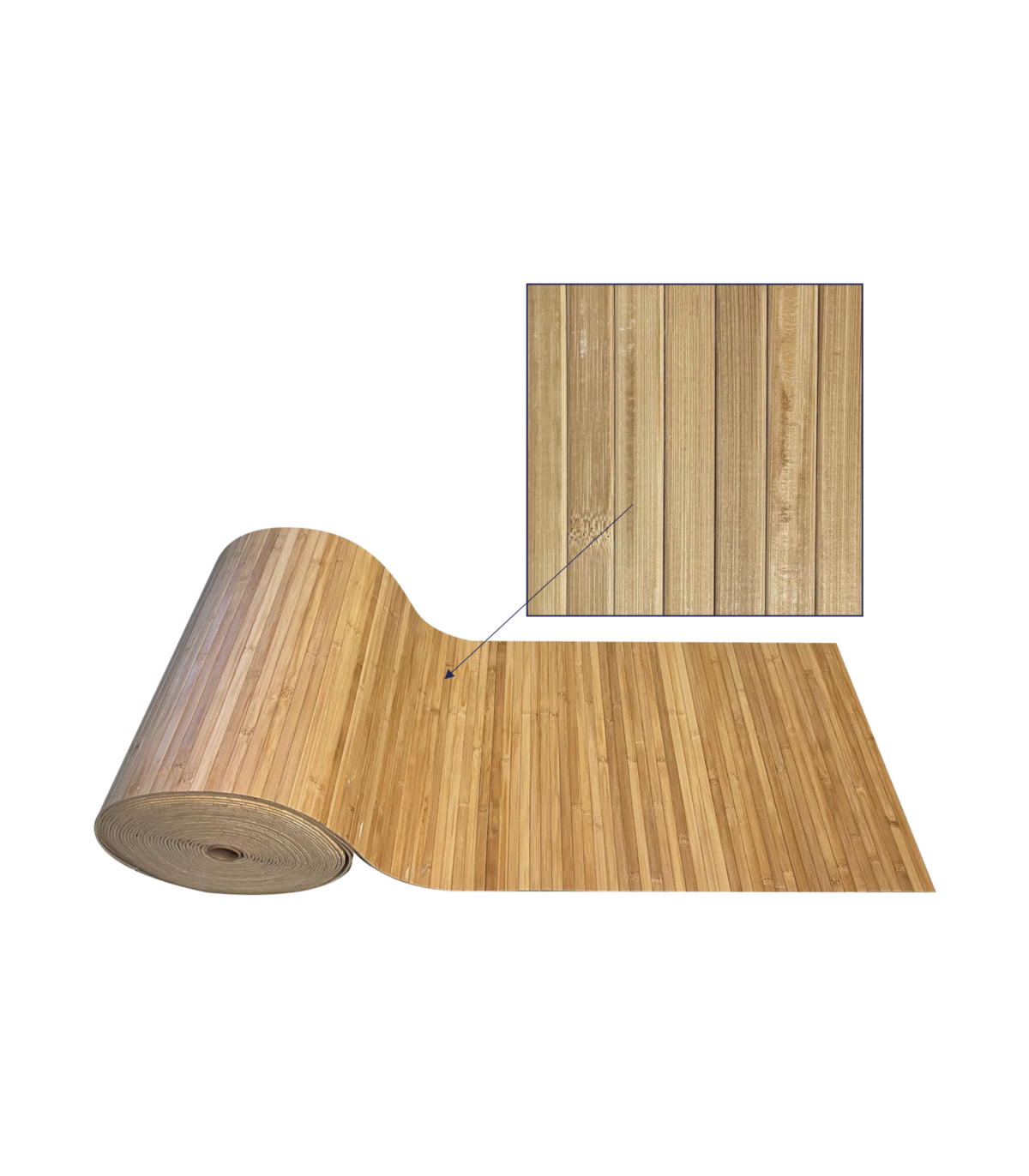 Passatoia Tappeto Runner da Cucina Fronte in Poliestere e Retro