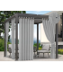 Tenda Gazebo per Esterno Misura 160x270 cm con Passanti e Bottoni Colore GRIGIO