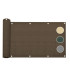 Telo copribalcone frangivista parasole 90x500 cm 5 Colori CON CORDA