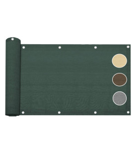 Telo copribalcone frangivista parasole 90x500 cm 5 Colori CON CORDA