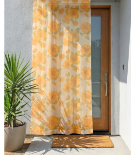 Tenda Zanzariera Beige Antimosche Poliestere misura 150x250 cm Dis. 3 GIRASOLI