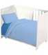 Completo Lettino Baby Joli composto da Lenzuolo Sotto con Angoli ed Elastici 60X120 cm, Lenzuolo Sopra 180x120 cm e Federa 60