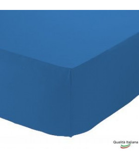 Joli Baby Lenzuolino Sotto con Angoli ed Elastici 100% cotone Misura cm 60x120 Altezza Materasso cm 15 colore BIANCO Made in 