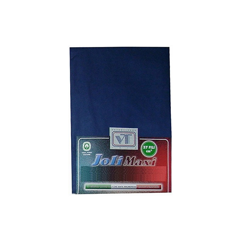 Joli Lenzuolo Sotto con Angoli ed Elastici ed Elastici ed elastici 100% cotone misura PIAZZA E MEZZA cm 130x200 altezza mater