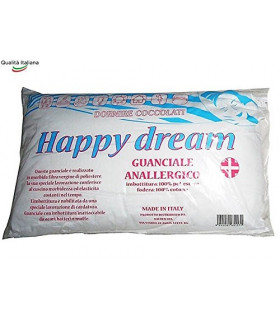 Guanciale Happy Dream cm 45X75 alto 12 cm Made in Italy