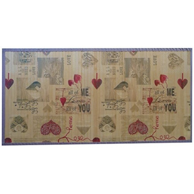 Tappeto Passatoia da Cucina Bamboo Stampato in 100% Bamboo 8 misure e 3 disegni