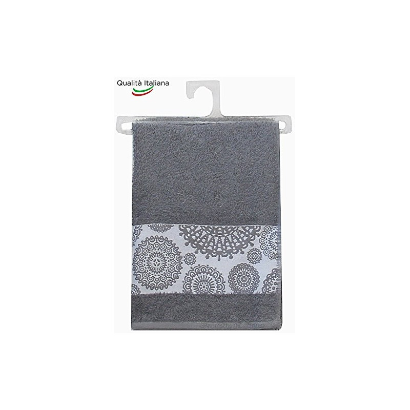 Asciugamano Viso Dorothea cm 60x100 in Cotone 100% Made in Italy Dis. 9